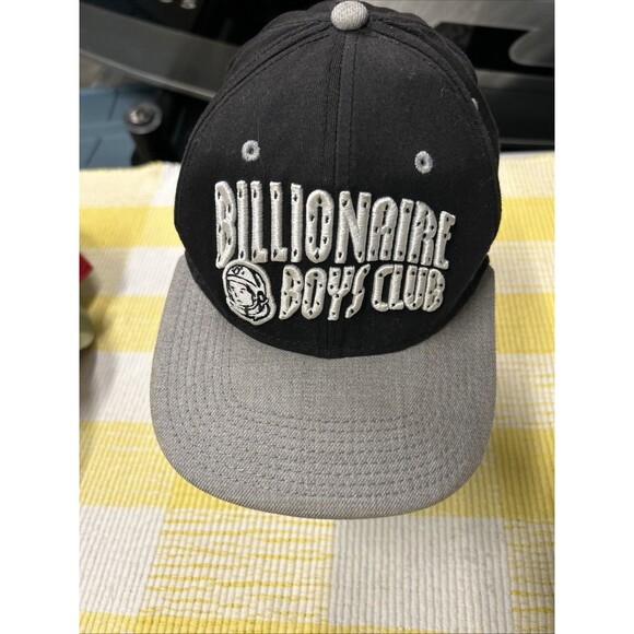Billionaire Boys Club SnapBack Hat Cap Black Gray - Picture 8 of 13